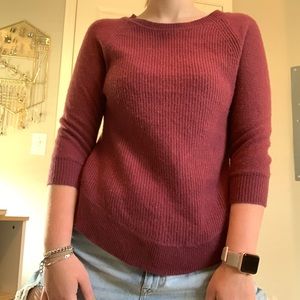 Super Soft Red J. Crew Sweater